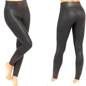 SPANX Faux Leather Leggings Size XS